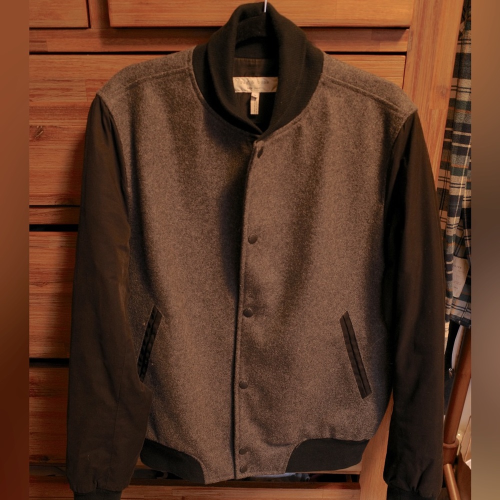 Rag & Bone varsity jacket miUSA, medium, wool & cotton